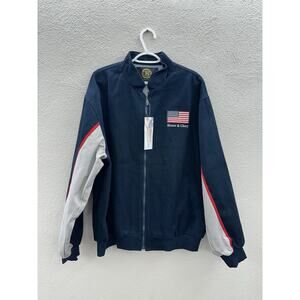 The Bradford Exchange Bomber Jacket Size Large Honer & Glory Proud Veteran NWTs